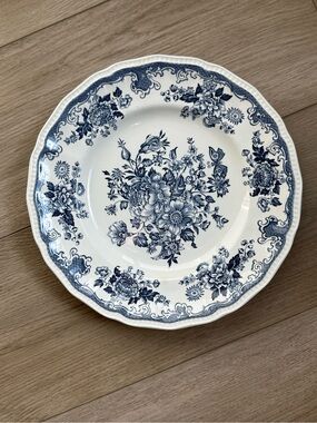 Kensington Blue Floral 10” Dinner Plate